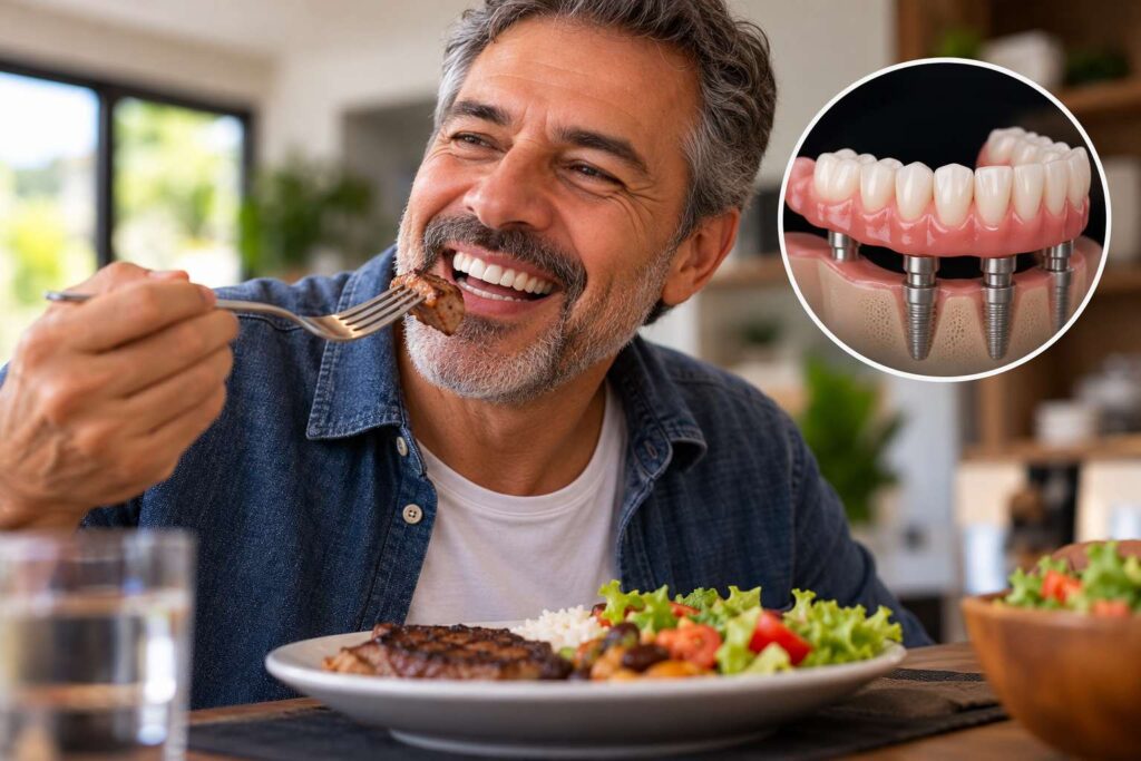 Prótese Protocolo Causa Dor Ou Desconforto ao Mastigar?